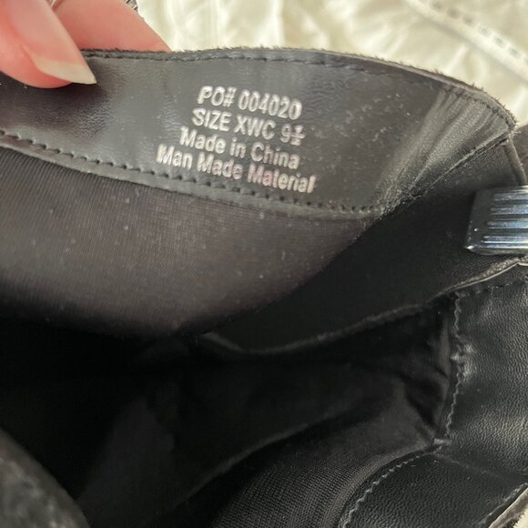 - Journee Over Knee Suede Boots - Picture 5 of 7